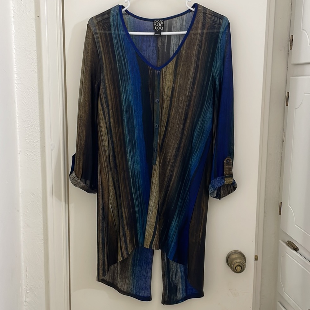 Womens multi color top